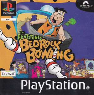 Carátula del juego The Flintstones Bedrock Bowling (PSX)