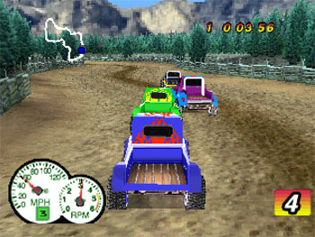 Pantallazo del juego online Ford Truck Mania (PSX)