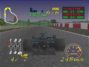 Pantallazo del juego online Formula Circus (PSX)