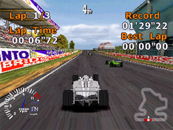 Pantallazo del juego online Formula GP (PSX)