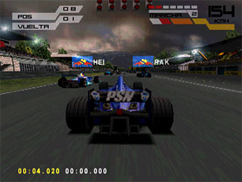 Pantallazo del juego online Formula One 2001 (PSX)