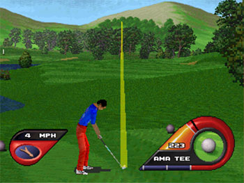 Pantallazo del juego online Fox Sports Golf '99 (PSX)