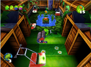 Pantallazo del juego online Frogger 2 Swampy's Revenge (PSX)