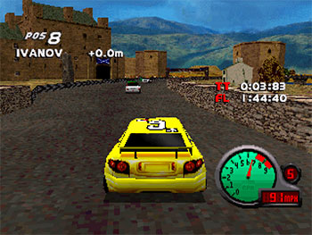 Pantallazo del juego online Car and Driver Presents Grand Tour Racing '98 (PSX)