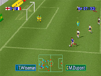 Pantallazo del juego online Goal Storm '97 (PSX)