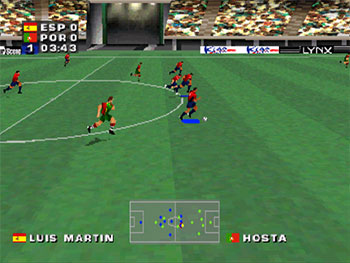 Pantallazo del juego online Golden Goal '98 (PSX)