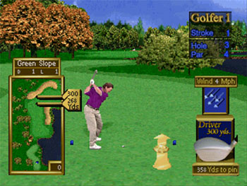 Pantallazo del juego online Peter Jacobsen's Golden Tee Golf (PSX)