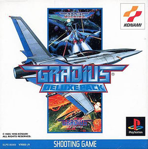 Carátula del juego Gradius Deluxe Pack (PSX)