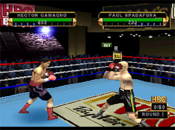 Pantallazo del juego online HBO Boxing (PSX)