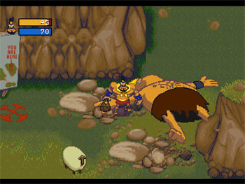 Pantallazo del juego online Herc's Adventures (PSX)