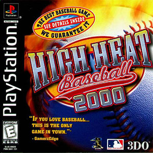 Carátula del juego High Heat Baseball 2000 (PSX)