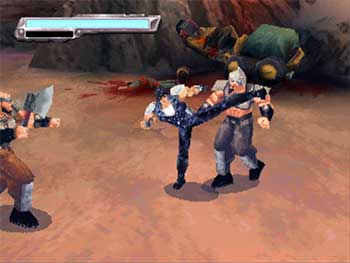 Pantallazo del juego online Hokuto no Ken (PSX)