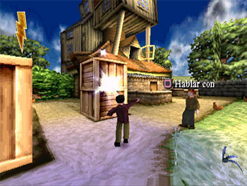 Pantallazo del juego online Harry Potter y la Camara Secreta (PSX)