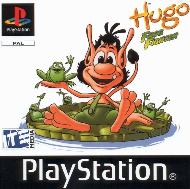 Carátula del juego Hugo Frog Fighter (PSX)