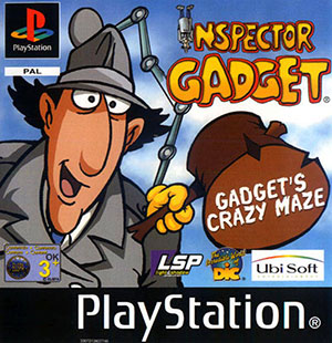 Carátula del juego Inspector Gadget Gadget's Crazy Maze (PSX)