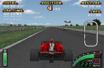 Pantallazo del juego online Indy 500 (PSX)