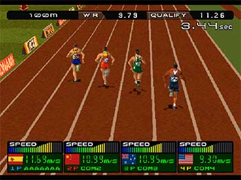 Pantallazo del juego online International Track And Field 2 (PSX)