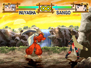 Pantallazo del juego online Inuyasha A Feudal Fairy Tale (PSX)