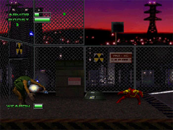 Pantallazo del juego online Iron Man X-O Manowar in Heavy Metal (PSX)