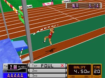 Pantallazo del juego online International Track and Field (PSX)