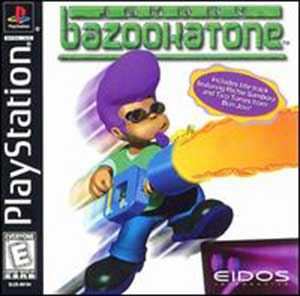 Carátula del juego Johnny Bazookatone (PSX)