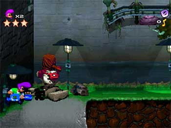 Pantallazo del juego online Johnny Bazookatone (PSX)