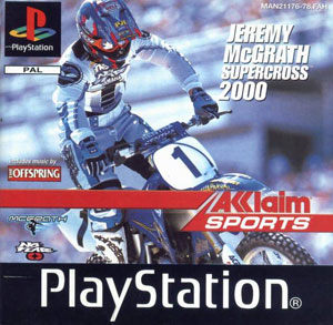 Carátula del juego Jeremy McGrath Supercross 2000 (PSX)