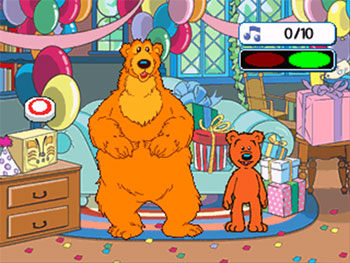 Pantallazo del juego online Jim Henson's Bear in the Big Blue House (PSX)