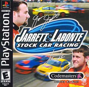 Carátula del juego Jarrett & Labonte Stock Car Racing (PSX)