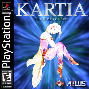 Carátula del juego Kartia The Word of Fate (PSX)