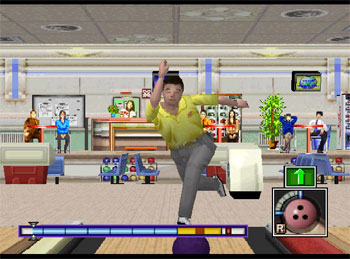 Pantallazo del juego online King Of Bowling 2 (PSX)