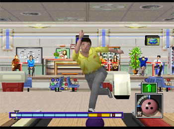 Pantallazo del juego online King Of Bowling 2 (PSX)
