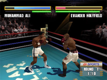 Pantallazo del juego online Knockout Kings 2000 (PSX)