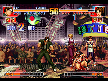 Pantallazo del juego online The King of Fighters '97 (PSX)