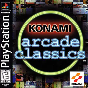 Portada de la descarga de Konami Arcade Classics