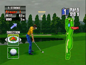 Imagen de la descarga de Konami Open Golf