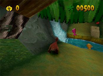 Pantallazo del juego online The Land Before Time Racing Adventure (PSX)
