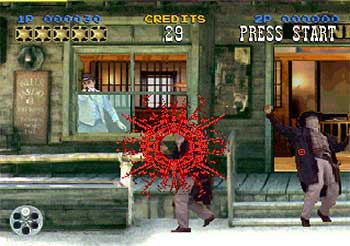 Pantallazo del juego online Lethal Enforcers (PSX)