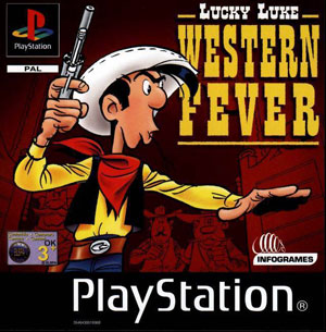 Carátula del juego Lucky Luke Western Fever (PSX)