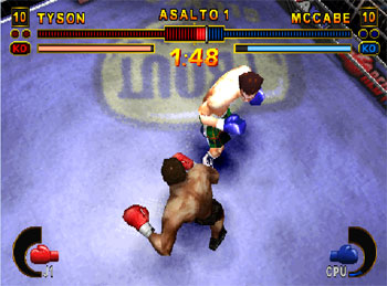 Pantallazo del juego online Mike Tyson Boxing (PSX)