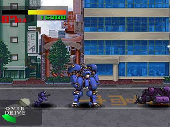 Pantallazo del juego online Mad Stalker Full Metal Force (PSX)