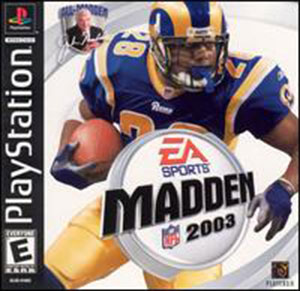 Carátula del juego Madden NFL 2003 (PSX)