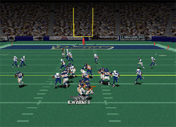 Pantallazo del juego online Madden NFL 2001 (PSX)