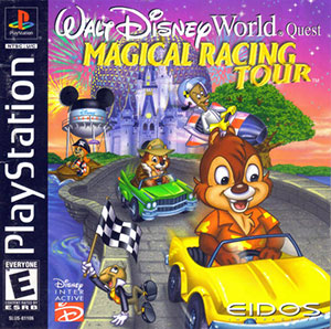 Carátula del juego Walt Disney World Quest Magical Racing Tour (PSX)