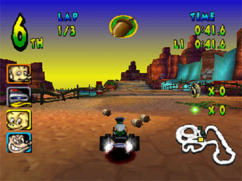 Pantallazo del juego online Walt Disney World Quest Magical Racing Tour (PSX)