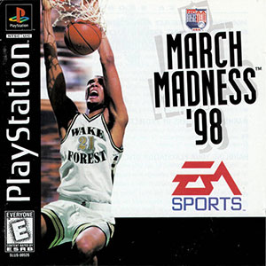 Carátula del juego NCAA March Madness '98 (PSX)