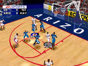 Pantallazo del juego online NCAA March Madness '98 (PSX)