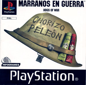 Carátula del juego Marranos en Guerra (Hogs Of War) (PSX)