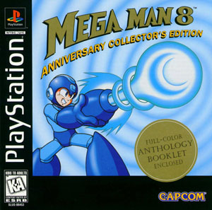 Carátula del juego Mega Man 8 Anniversary Collector's Edition (PSX)