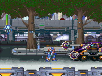 Pantallazo del juego online Mega Man X5 (PSX)